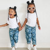 Load image into Gallery viewer, Children Wear New European And American Foreign Trade Girls&#39; Jeans Ins Style Children&#39;s Wear Fashion Printed Denim Long