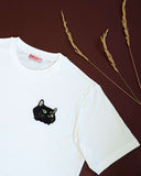 Load image into Gallery viewer, Custom Pet Portrait Embroidered T-Shirt