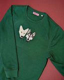 Load image into Gallery viewer, Custom Pet Portrait Embroidered Sweatshirt